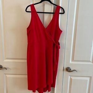 NWOT** Express red dress